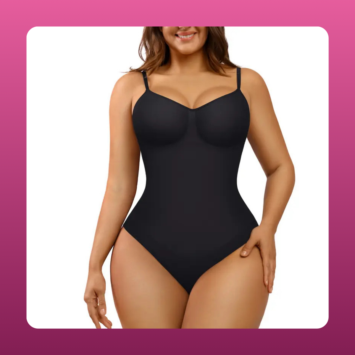 Seamless Thong Shaping Bodysuit