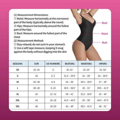 Wireless Plunge Thong Bodysuit