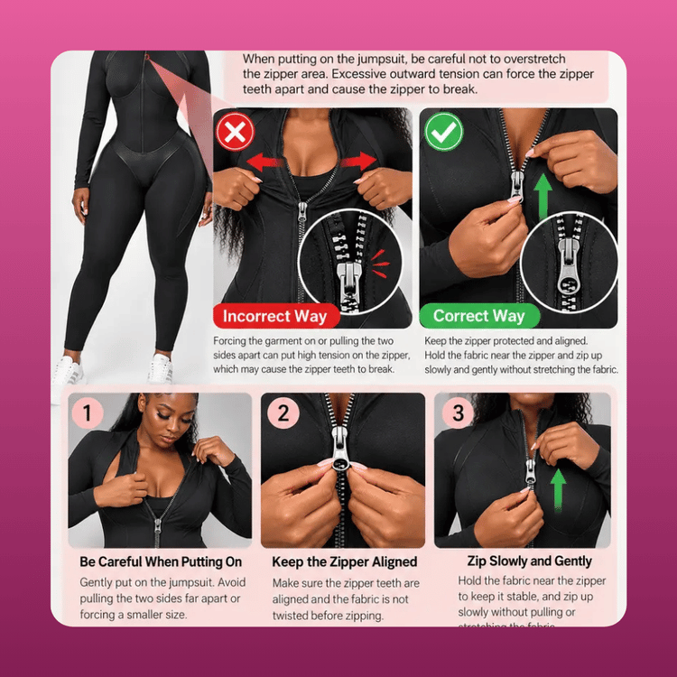 Long Sleeve Corset Sculpt Jumpsuit