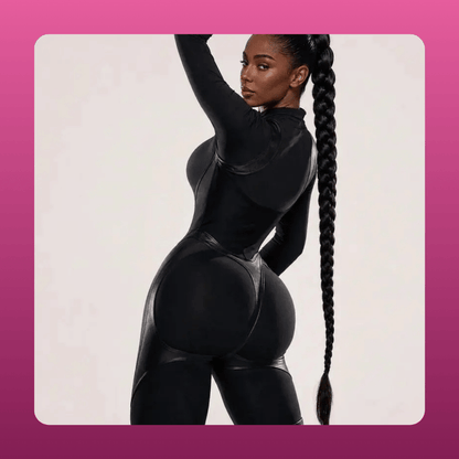 Long Sleeve Corset Sculpt Jumpsuit