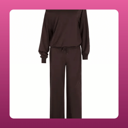 Knit Jumper And Wide Leg Set