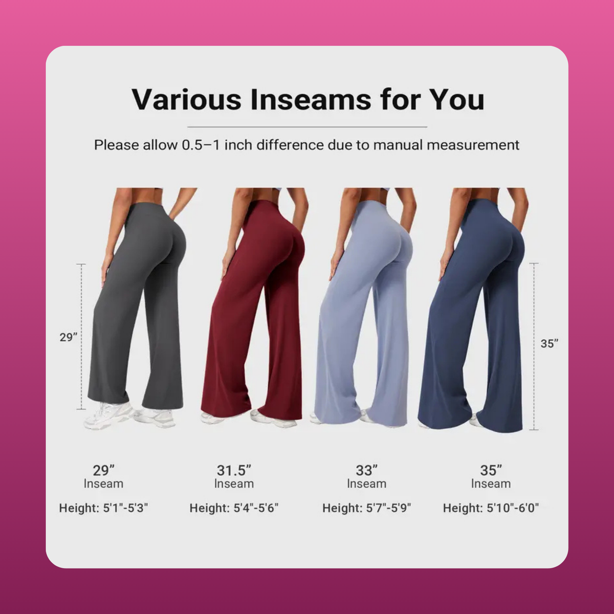 High Waist Flare Leggings