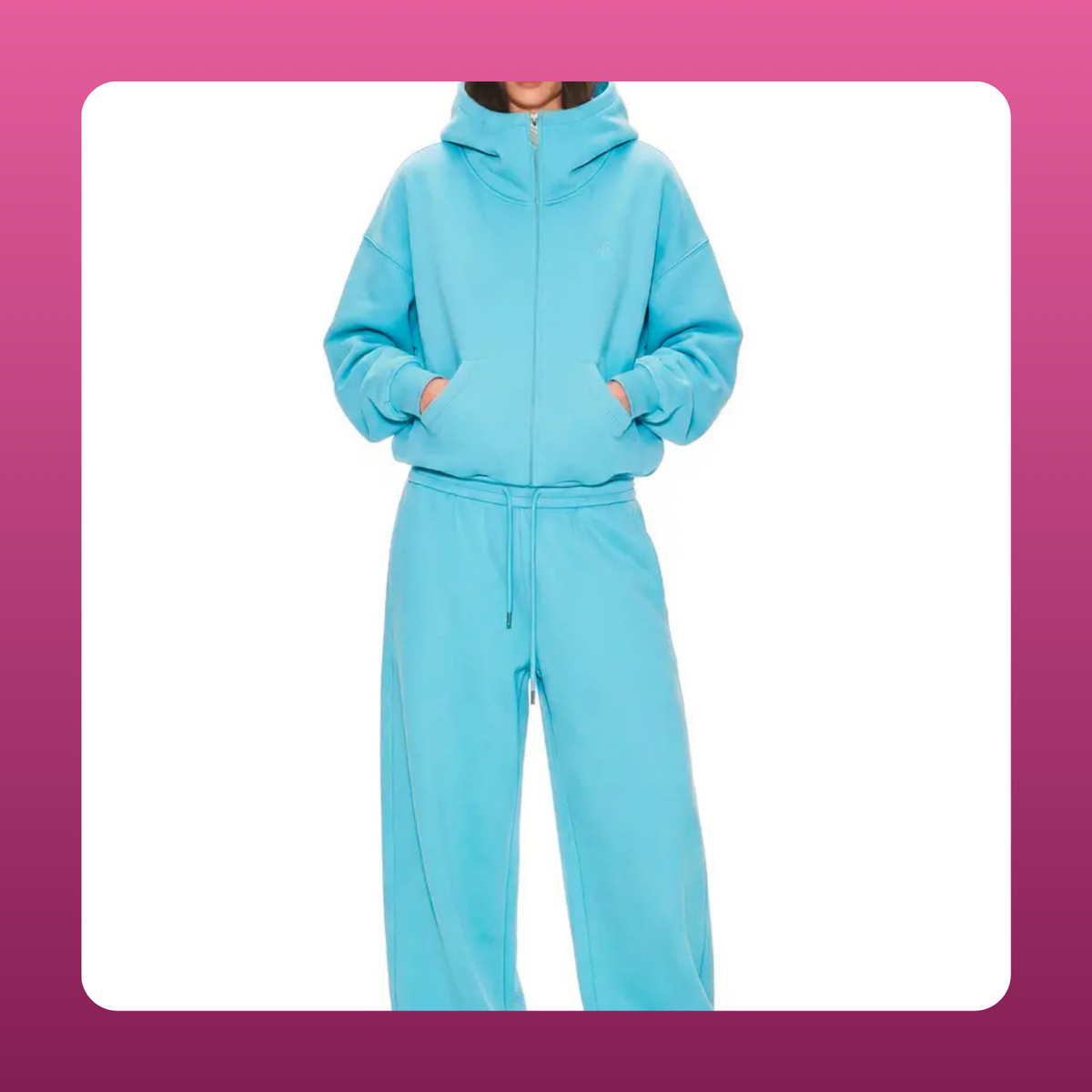 Big Hood Zip Hoodie Set