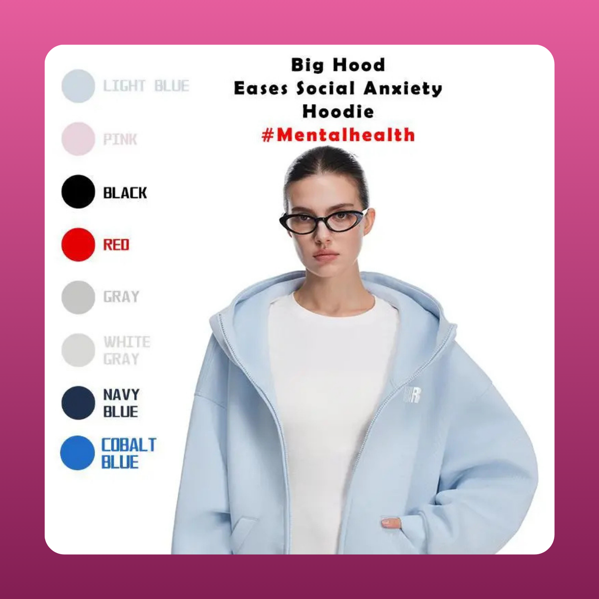 Big Hood Zip Hoodie Set