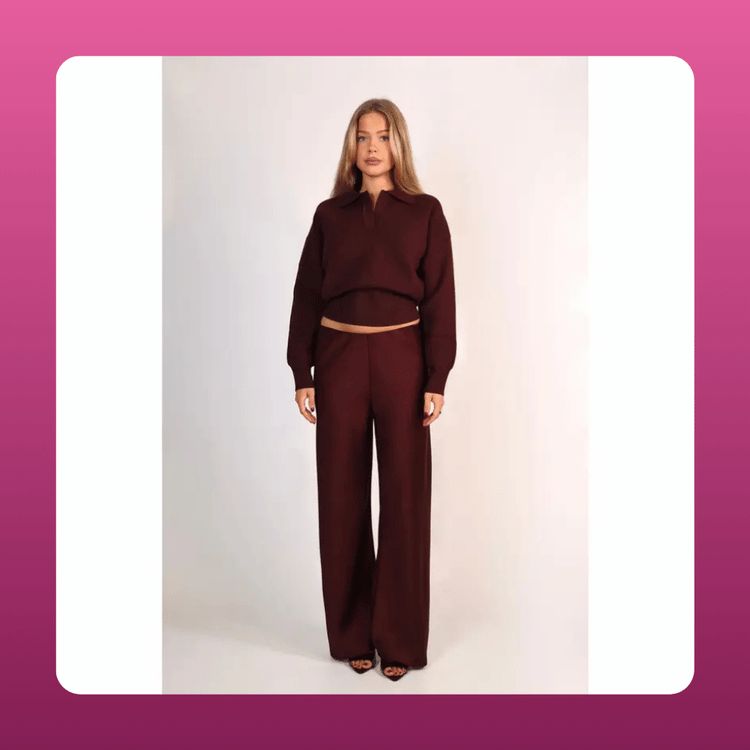 Satin Wide Leg Trousers