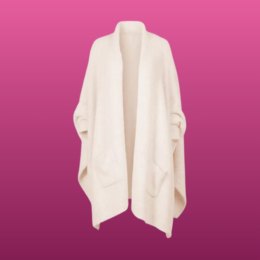 Sherpa Wearable Blanket Poncho