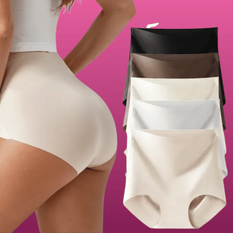 Seamless High Waist Briefs (4 Pack)