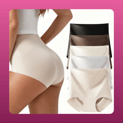 Seamless High Waist Briefs (4 Pack)