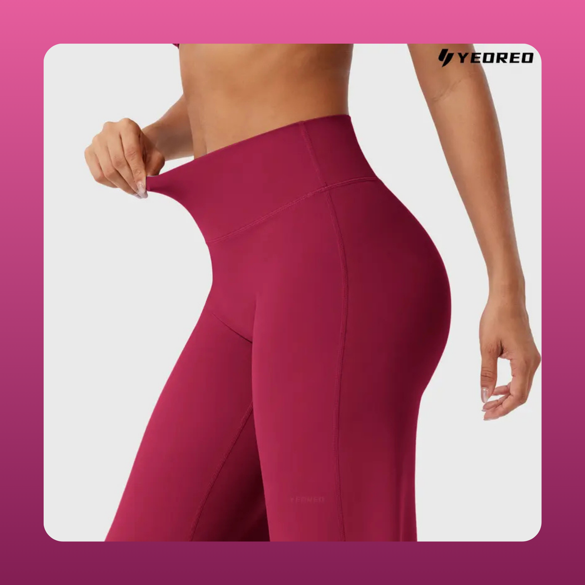 High Waist Flare Leggings