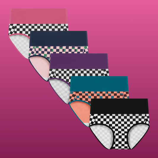 Plus Size Cotton Panties (5 Pack)