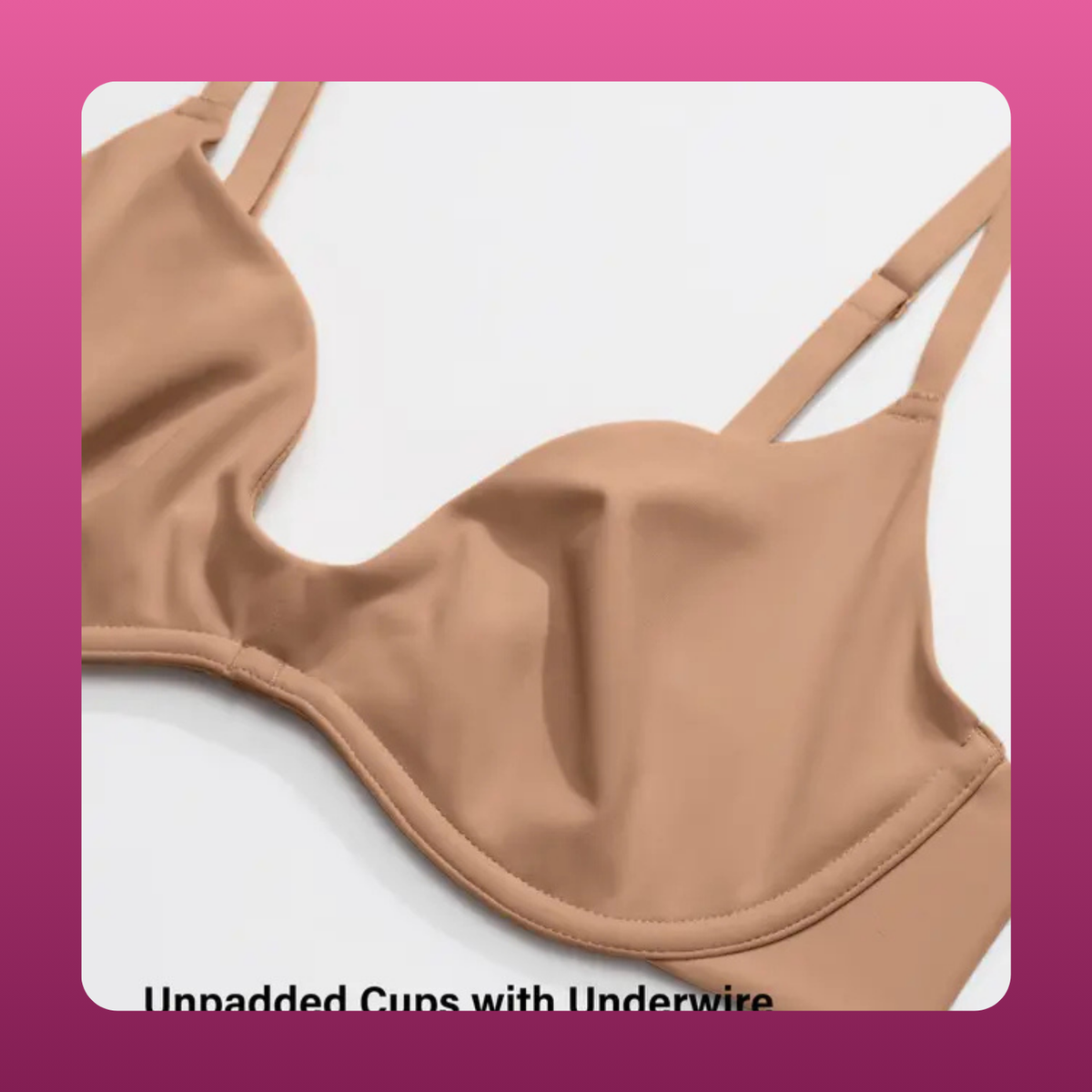 Plus Size Plunge Underwire Bra