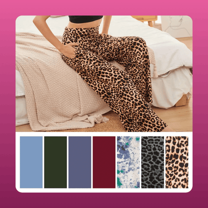 Wide Leg Lounge Pants With Pockets