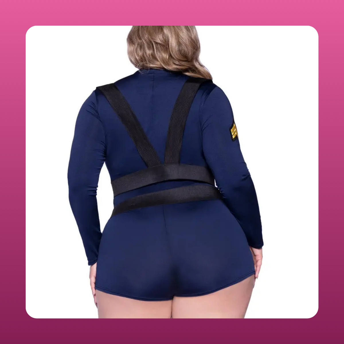 Navy Officer Costume With Cuffs