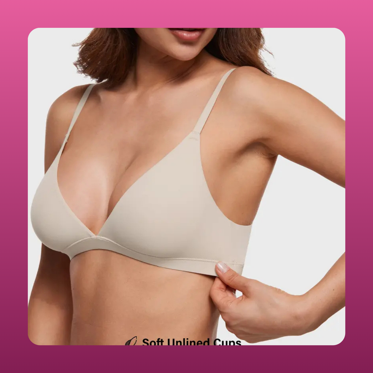 Unlined Triangle Bralette