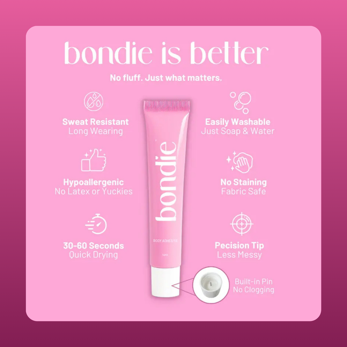 Skin Safe Body Adhesive