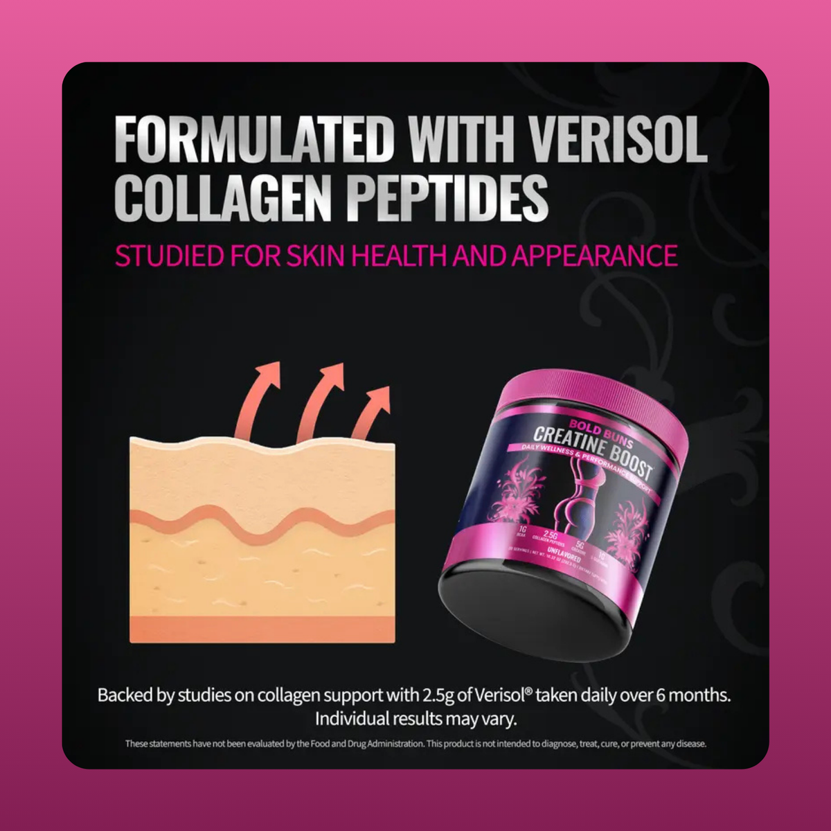 Creatine and Collagen Powder for Women