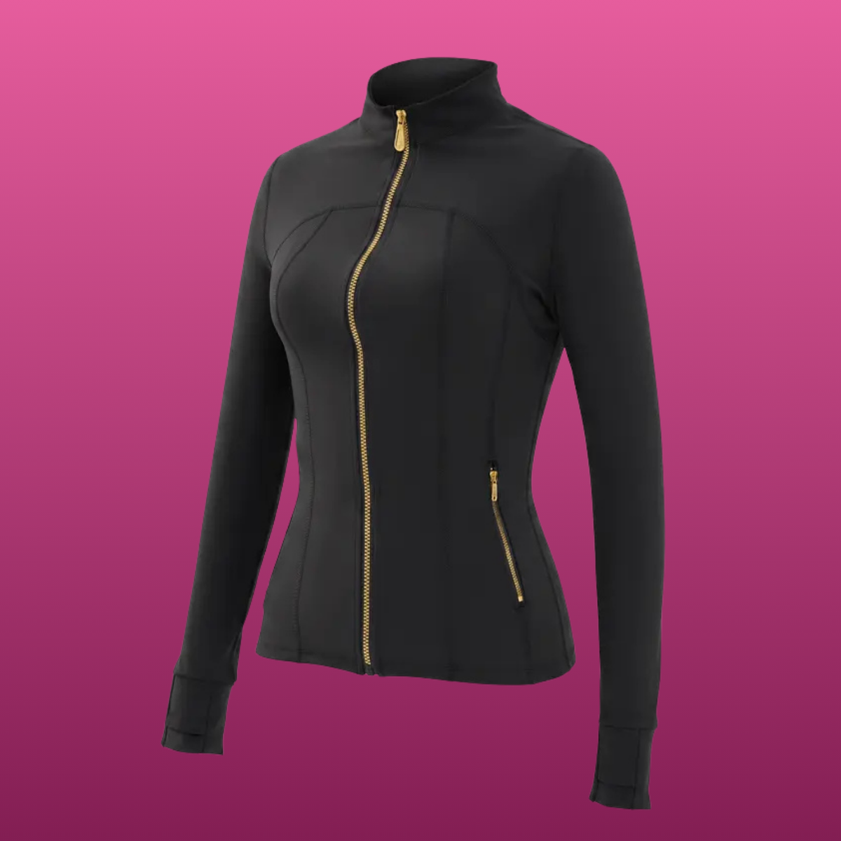 Brushed Zip Jacket Activewear Set