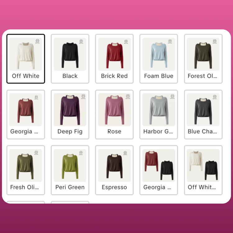 Built In Bra Layering Long Sleeve Top