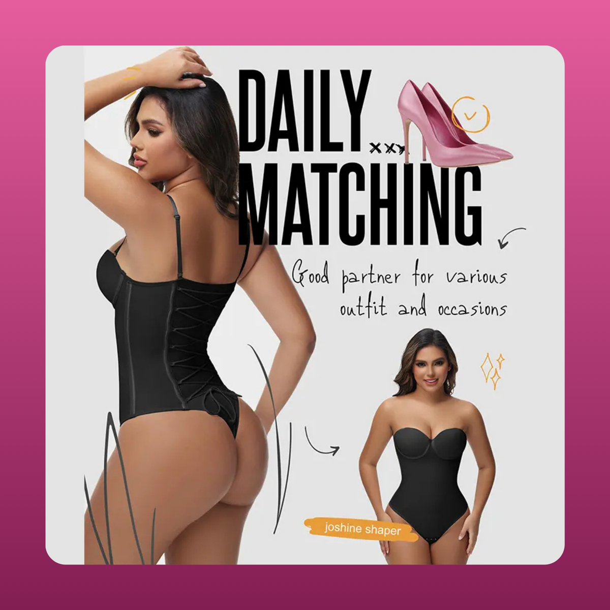 Smoothing Bodysuit with Built In Cups