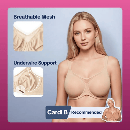 Plus Size Underwire Comfort Bra