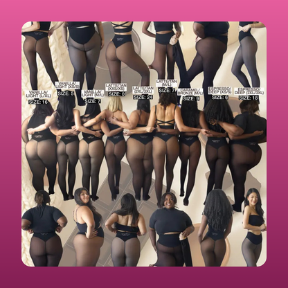Fleece Lined Sheer Tights