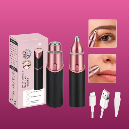 2-in-1 Facial and Eyebrow Trimmer