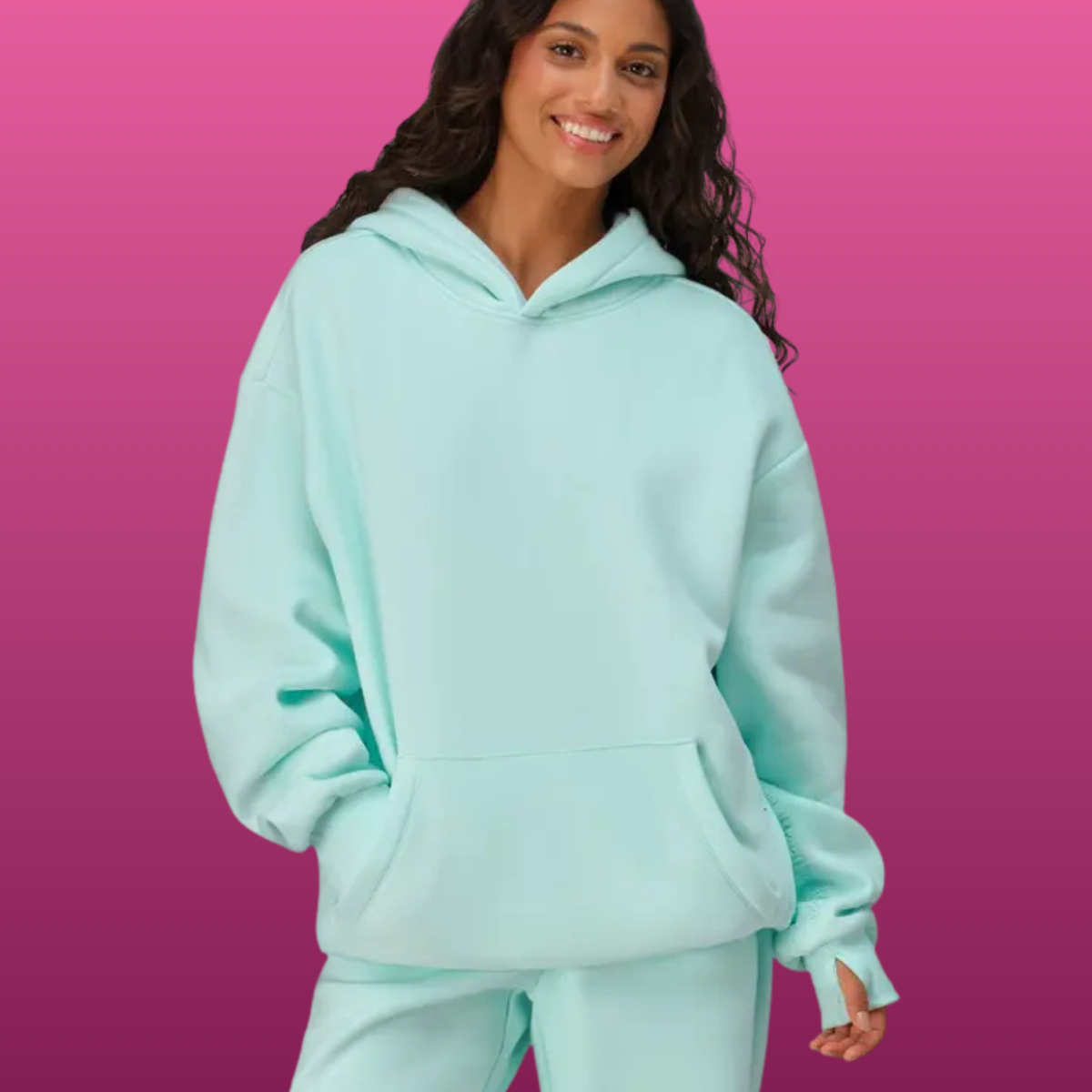 Stress Ball Pocket Oversized Hoodie