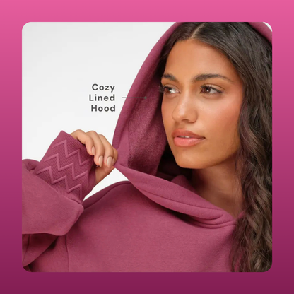 Stress Ball Pocket Oversized Hoodie