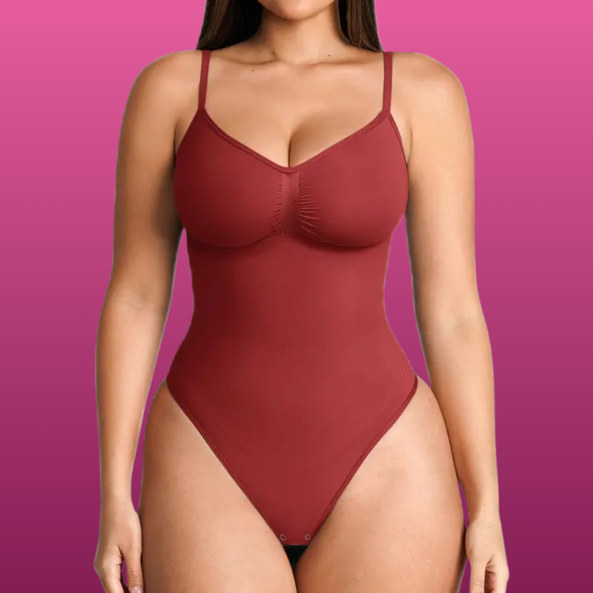 Seamless Thong Shaping Bodysuit