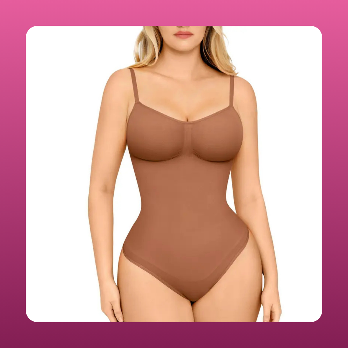 Seamless Thong Shaping Bodysuit