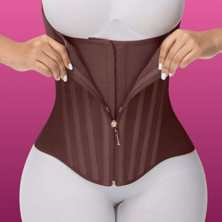 Zip Up Waist Trainer Corset