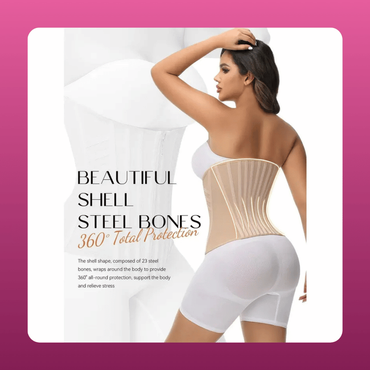 Zip Up Waist Trainer Corset