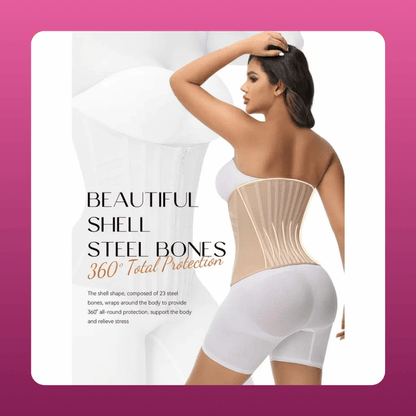 Zip Up Waist Trainer Corset