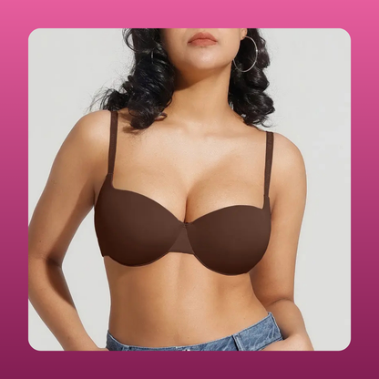 Seamless Push Up T Shirt Bra