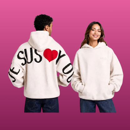 Jesus Loves You Oversized Hoodie