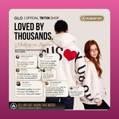 Jesus Loves You Oversized Hoodie