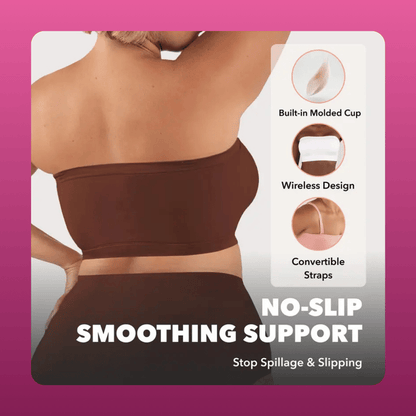 Convertible Wireless Bandeau Bra