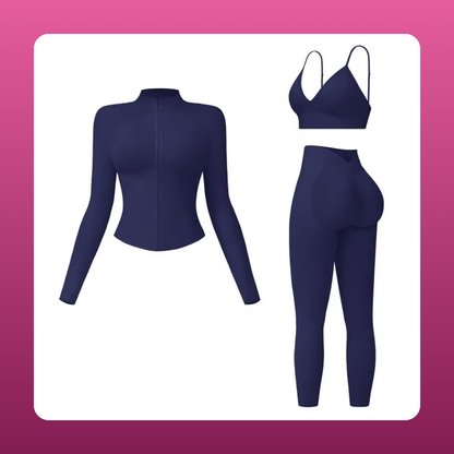 3-Piece Yoga Activewear Set
