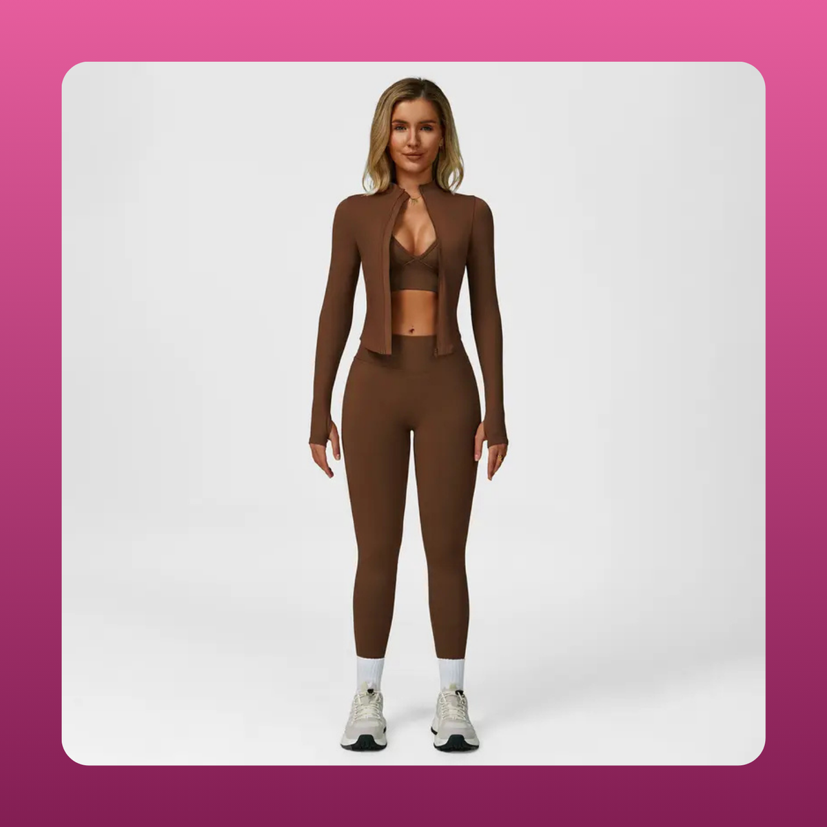 3-Piece Yoga Activewear Set